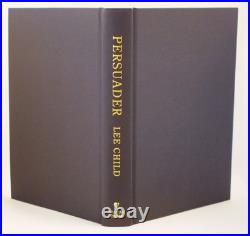 Rare Signed Lee Child Persuader First UK Edition 1st Impression 2003