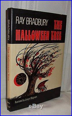 Ray Bradbury THE HALLOWEEN TREE First edition SIGNED Mugnaini Illustrations