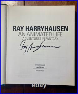 Ray Harryhausen An Animated Life Signed 1st Edition Rare collectible