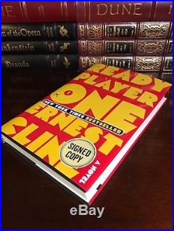 Ready Player One SIGNED by ERNEST CLINE New Hardback 1st Edition First Print