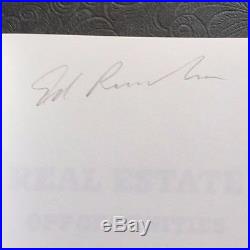 Real Estate Opportunities First Edition Signed By Ed Ruscha