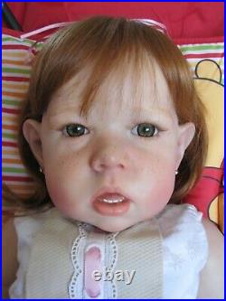 Reborn Toddler Doll Liam Bonnie Brown First Edition Numbered And Signed C. O. A