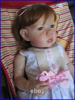Reborn Toddler Doll Liam Bonnie Brown First Edition Numbered And Signed C. O. A