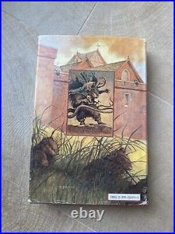 Redwall Brian Jacques Signed First Edition 1st Ed Printing 1/1 1986 Philomel HC