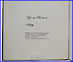 Retrospective TOM OF FINLAND Signed Limited 1/500 First Edition 1st Gay Art