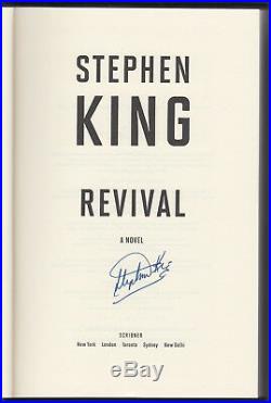 Revival (2014) Stephen King, Signed, 1st Edition, 1st Printing In Dj