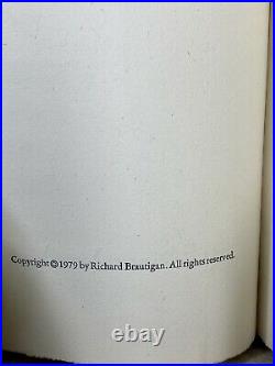 Richard Brautigan SIGNED LIMITED FIRST EDITION 350 Only Tokyo-Montana Express
