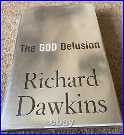 Richard Dawkins Signed The God Delusion 1st/1st US 2006 Rare