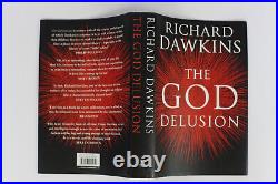 Richard Dawkins Signed The God Delusion First Edition 2006 Bantam Hardback 1/1