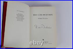 Richard Dawkins Signed The God Delusion First Edition 2006 Bantam Hardback 1/1