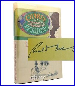Roald Dahl CHARLIE AND THE CHOCOLATE FACTORY Signed 1st Edition 1st Printing