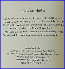 Roald Dahl Charlie and the Chocolate Factory First Edition Signed