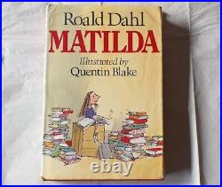 Roald Dahl Matilda Signed & Inscribed First Impression