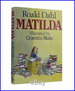 Roald Dahl and Quentin Blake Matilda First UK Edition Signed Book 1st