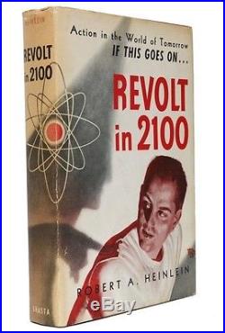Robert A. Heinlein Revolt in 2100 Shasta, 1953, US Signed First Edition