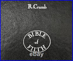 Robert Crumb. Bible Of Filth. Rare first edition hardcover. Numbered and signed