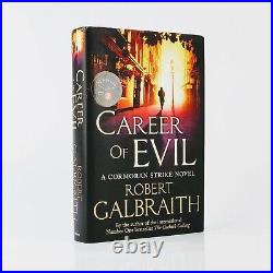 Robert Galbraith Career of Evil First Edition Signed & Inscribed