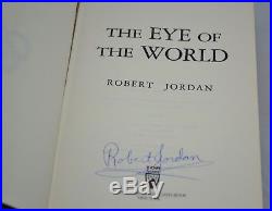 Robert Jordan SIGNED The Eye of the World First Edition First Printing