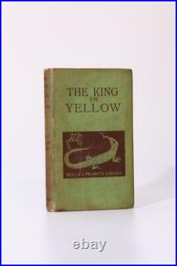 Robert W. Chambers The King in Yellow F Tennyson Neely, Signed First Edition