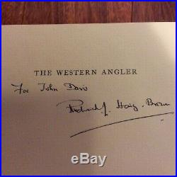 Roderick L. Haig-BrownThe Western Angler, Two Volume, Signed First Edition 1939