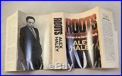 Roots-Alex Haley-SIGNED! -TRUE First Edition/1st Printing! -HC/DJ-VERY RARE