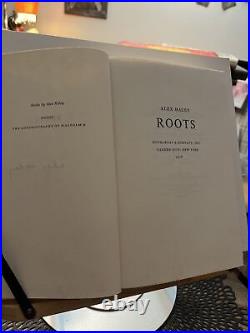 Roots Signed First Edition A Great Copy