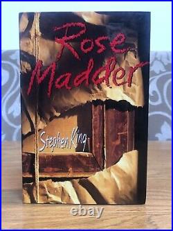 Rose Madder SIGNED Stephen King 1st US Edition excel cond