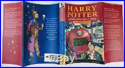 Rowling Harry Potter and the Philosopher's Stone First Edition 4th Imp Signed