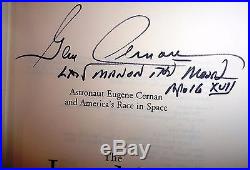 SALE! Gene Cernan Signed Book First Edition First printing Apollo 17