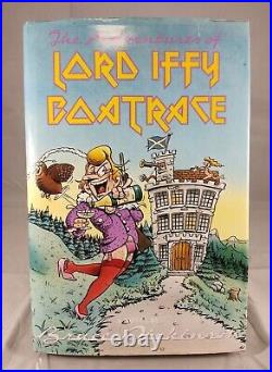 SIGNED 1st Edition Lord Iffy Boatrace by Bruce Dickinson Hardback Dustjacket