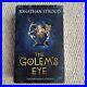 SIGNED 1st Edition The Golem's Eye by Jonathan Stroud Hardcover 2004