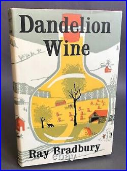 SIGNED/1st UK Edition Ray Bradbury Dandelion Wine Rupert Hart-Davis 1957