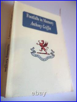 SIGNED 1st edition Footfalls in Memory anthony griffin autobiography book