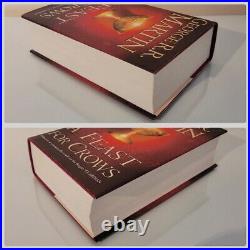 SIGNED A Feast For Crows 1st Edition George R R Martin Game Of Thrones