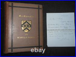 SIGNED AUGUSTUS JESSOPP (1878-1st) One Generation of a Norfolk House RARE