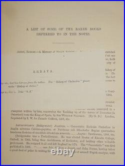 SIGNED AUGUSTUS JESSOPP (1878-1st) One Generation of a Norfolk House RARE