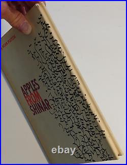 SIGNED Apples From Shinar by Hyam Plutzik 1959 first edition with dust jacket