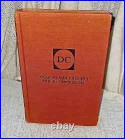 SIGNED BY Dale Carnegie How to Win Friends & Influence People First Edition 53rd