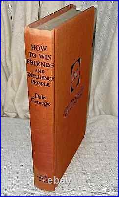 SIGNED BY Dale Carnegie How to Win Friends & Influence People First Edition 53rd