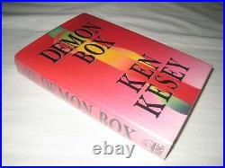 SIGNED BY KEN KESEY Ken Kesey Demon Box FIRST EDITION 1986 DW 1st /1st SCARCE
