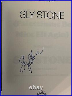 SIGNED By Sly Stone Thank You Falettinme Limited 1st edition