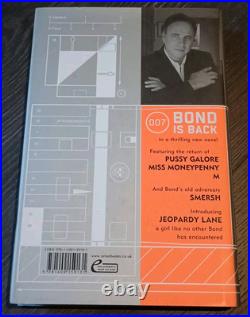 SIGNED By Stirling Moss & Anthony Horowitz Trigger Mortis 1st Edition Book Bond