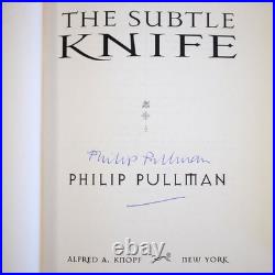 SIGNED COPY Philip Pullman The Subtle Knife 1st US Edition 1st Impression 1997