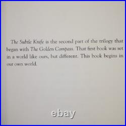 SIGNED COPY Philip Pullman The Subtle Knife 1st US Edition 1st Impression 1997