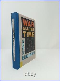 SIGNED Charles Bukowski War All The Time First Edition
