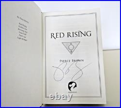 SIGNED DELUXE FIRST EDITION 2025-Red Rising by Pierce Brown- Brand New Hardback