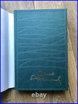 SIGNED David Attenborough A Life on Our Planet First Edition 1st Autograph