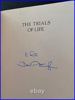 SIGNED David Attenborough Life On Earth Complete Set First Edition Collins