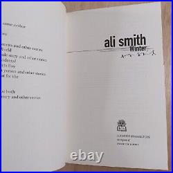SIGNED FIRST EDITION. 001. Winter. Ali Smith. Hardback First Print