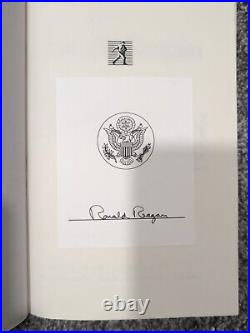 SIGNED FIRST EDITION, An American Life Ronald Reagan (1990, Hardcover)